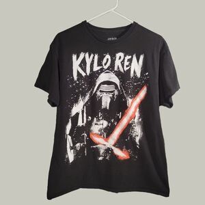 Star Wars Mens Shirt - Size Large - Black - Short Sleeve